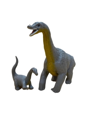 Брахиозавр + малыш  
