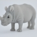 Белый носорог (меняет цвет на солнце) 