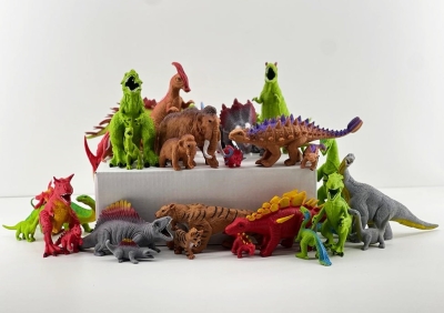 Коллекция, Животные Динозавры Семья (15 шт)