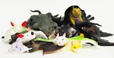 Полная коллекция Летучие мыши и крысы (16 шт), Big Animal World