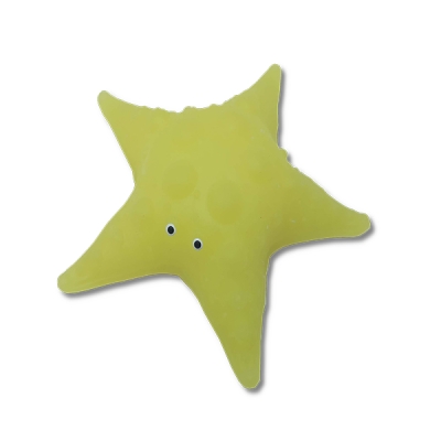 Желтая морская звезда (меняет цвет на солнце)