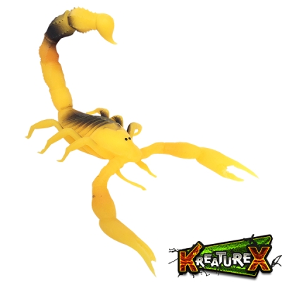 Желтый скорпион (светится в темноте) 