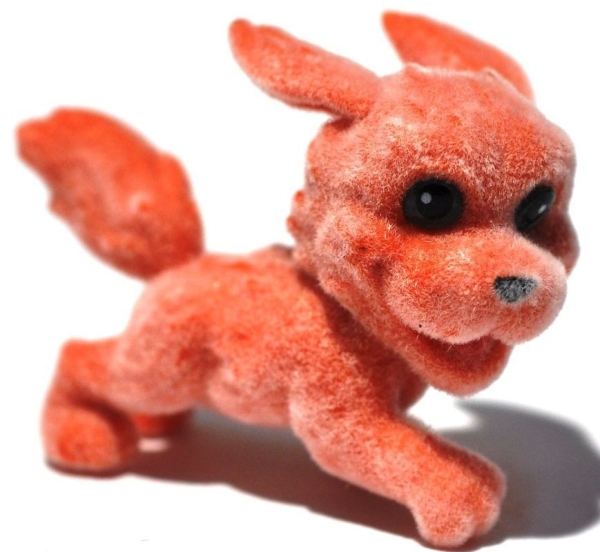 Рыжик игривая собачка 